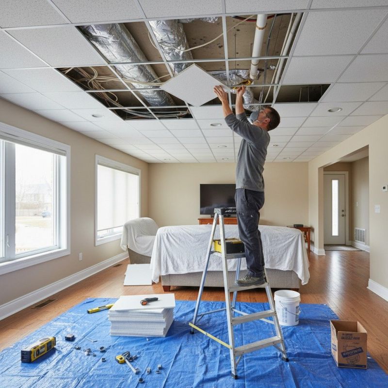 Raised Ceiling Installation